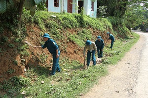 Chiềng Khoa xây dựng lực lượng dân quân tự vệ vững mạnh