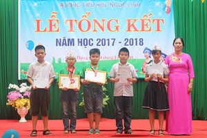 Trường tiểu học Ngọc Linh: Tổng kết năm học 2017 – 2018