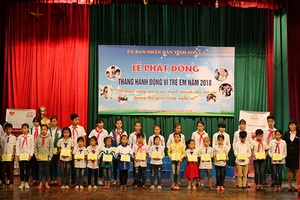 Lễ phát động Tháng hành động vì trẻ em năm 2018