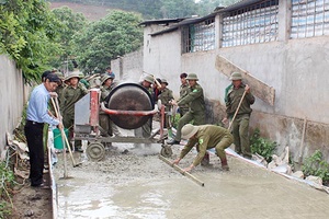 “Ngày về cơ sở xây dựng nông thôn mới” ở Mai Sơn