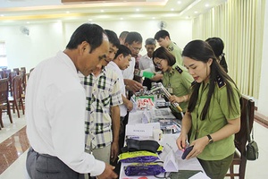 Đấu tranh chống hàng giả, hàng vi phạm sở hữu trí tuệ: Chung tay bảo vệ quyền lợi  của người tiêu dùng
