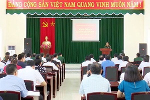 Khai giảng lớp bồi dưỡng kiến thức quốc phòng và an ninh đối tượng 3 (khóa 1) năm 2018