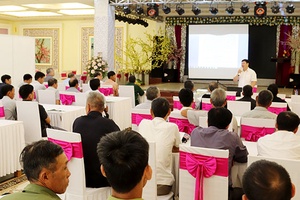 Tập huấn nghiệp vụ về công tác dân tộc cho 50 người có uy tín