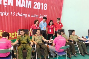 Ngày hội hiến máu tình nguyện năm 2018