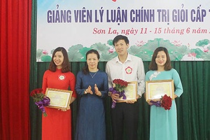 Bế mạc Hội thi Giảng viên lý luận chính trị giỏi cấp tỉnh năm 2018