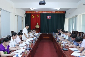 Tổ công tác 1169 làm việc với Sở Thông tin & Truyền thông