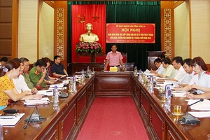 Giao ban công tác tiếp công dân và xử lý đơn thư