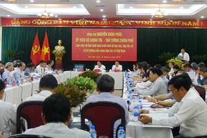 Thủ tướng Nguyễn Xuân Phúc làm việc với Liên minh Hợp tác xã Việt Nam