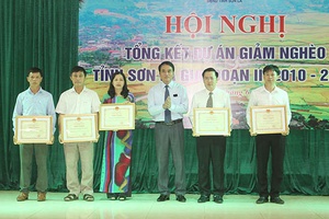 Tổng kết Dự án giảm nghèo tỉnh giai đoạn II (2010-2018)