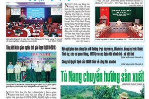 Báo Sơn La, Thứ 4 ngày 27/6/2018