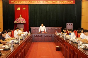 Hội nghị sơ kết thực hiện hỗ trợ người có công với cách mạng về nhà ở