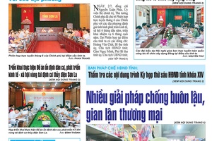 Báo Sơn La, Thứ 3 ngày 3/7/2018