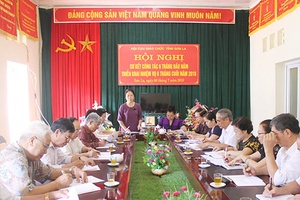 Hội Cựu giáo chức tỉnh: Triển khai nhiệm vụ 6 tháng cuối năm 2018