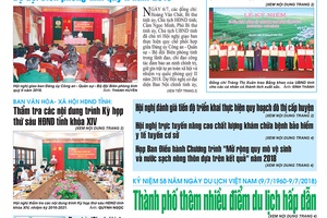 Báo Sơn La, Thứ 2 ngày 9/7/2018
