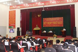 Kỳ họp thứ sáu, HĐND huyện Mường La