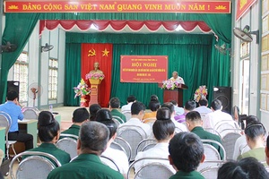 Sơ kết rút kinh nghiệm lần 1 mô hình CCB tham gia bảo vệ môi trường cấp xã