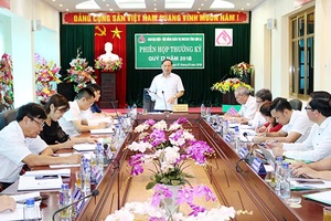 Ban Đại diện Hội đồng quản trị Ngân hàng CSXH tỉnh: Phiên họp thường kỳ quý II năm 2018