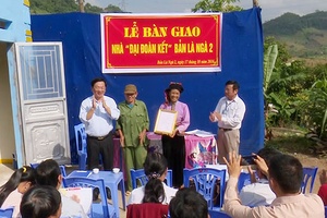 Thêm nhiều mái ấm cho người nghèo