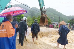 Mộc Châu khắc phục hậu quả cơn bão số 3