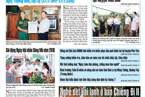 Báo Sơn La, Thứ 2 ngày 30/7/2018