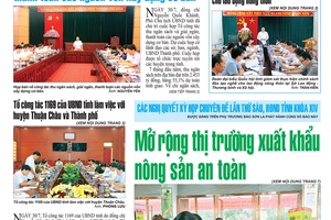 Báo Sơn La, Thứ 3 ngày 31/7/2018