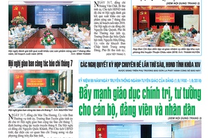 Báo Sơn La, Thứ 4 ngày 1/8/2018