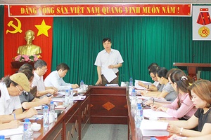 Họp Tổ giúp việc các hoạt động Tuần Văn hóa – Du lịch tỉnh Sơn La năm 2018