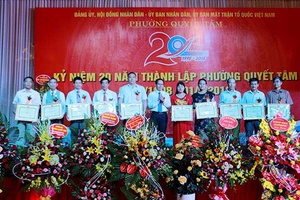 Kỷ niệm 20 năm thành lập phường Quyết Tâm (Thành phố)