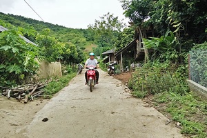 Xã Pá Ma Pha Khinh: Hoàn thành trên 13 km đường giao thông nông thôn