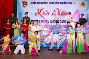 Đoàn Thanh niên Công an tỉnh: Liên hoan các nhóm tuyên truyền ca khúc cách mạng năm 2018