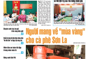 Báo Sơn La, Thứ 2 ngày 20/8/2018