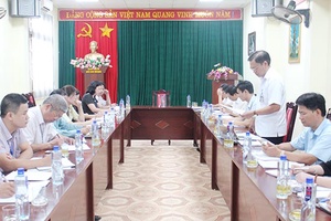Tổ công tác 1169 của UBND tỉnh làm việc tại Sở Công Thương và Sở Giao thông Vận tải