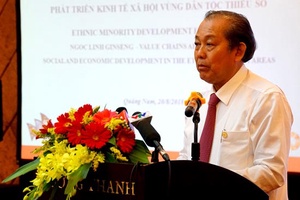 Thúc đẩy phát triển nhanh, bền vững vùng dân tộc, miền núi
