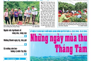 Báo Sơn La, Thứ 6 ngày 24/8/2018