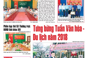 Báo Sơn La, Thứ 6 ngày 31/8/2018