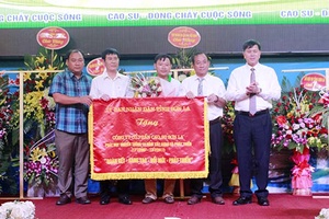 Kỷ niệm 10 năm thành lập Công ty cổ phần cao su Sơn La