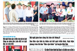 Báo Sơn La, Thứ 2 ngày 3/9/2018