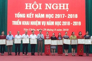 Yên Châu: Triển khai nhiệm vụ năm học 2018 – 2019