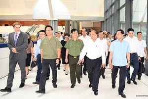 Thủ tướng Nguyễn Xuân Phúc kiểm tra công tác chuẩn bị hội nghị WEF ASEAN 2018