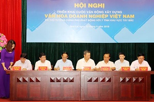Triển khai Cuộc vận động “Xây dựng Văn hóa doanh nghiệp Việt Nam”