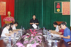 Họp thẩm định bài viết tham dự Cuộc thi báo chí viết về tấm gương “Dân vận khéo” giai đoạn 2017-2020