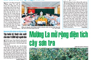 Báo Sơn La, Thứ 3 ngày 18/9/2018
