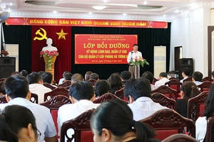 Sở Văn hóa - Thể thao và Du lịch: Bồi dưỡng kỹ năng lãnh đạo, quản lý cho 62 cán bộ