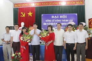 Đại hội đồng cổ đông thành lập Công ty cổ phần Kỹ thuật TN & MT