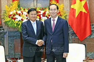 Lào công bố quốc tang Chủ tịch nước Trần Đại Quang trong 2 ngày