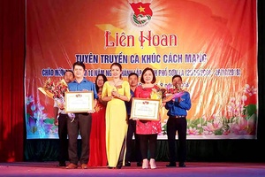 Thành đoàn: Liên hoan tuyên truyền ca khúc cách mạng năm 2018