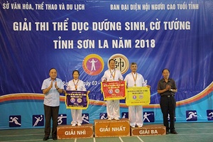 Giải thể dục dưỡng sinh, cờ tướng tỉnh Sơn La năm 2018