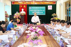 Ban đại diện Hội đồng quản trị NHCSXH tỉnh: Phiên họp thường kỳ quý III năm 2018