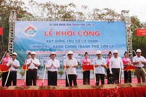 Khởi công xây dựng trụ sở cơ quan chính trị - hành chính thành phố Sơn La