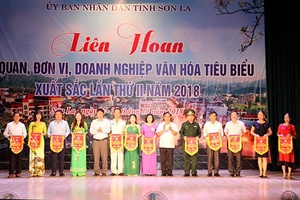 Liên hoan cơ quan, đơn vị, doanh nghiệp văn hóa tiêu biểu xuất sắc lần thứ II, năm 2018